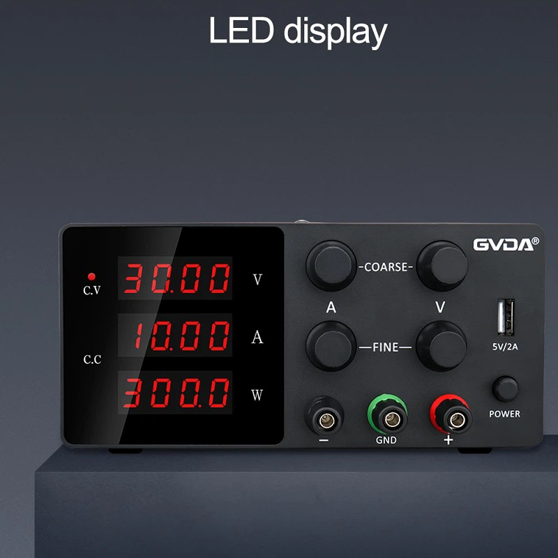 dc power supply adjustable -