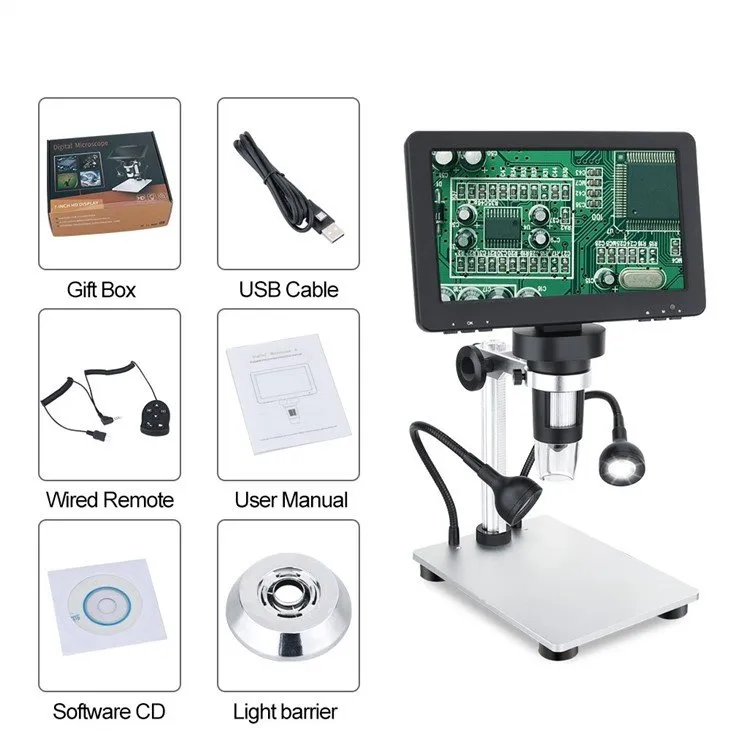 4. digital microscope with LCD