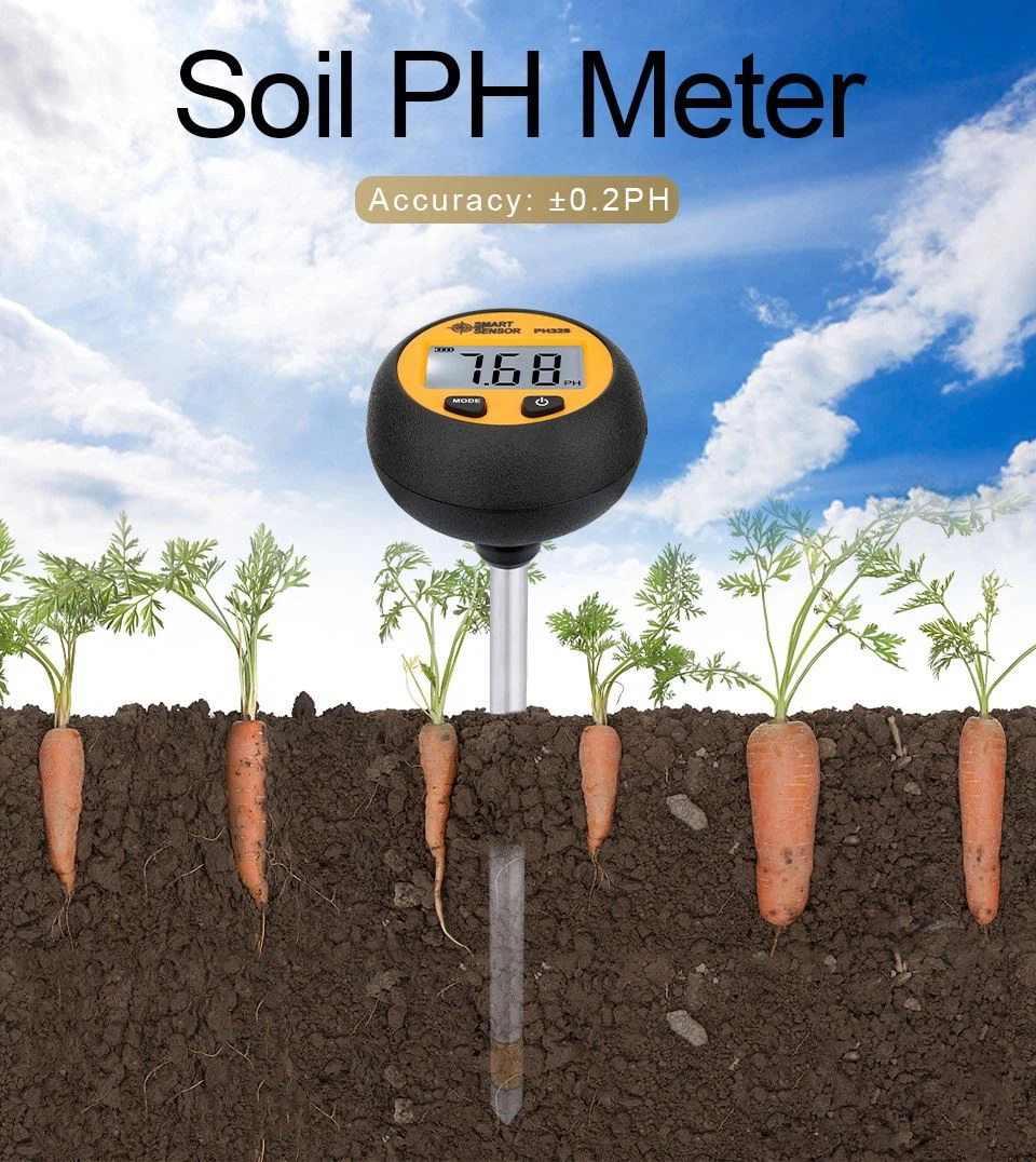 دستورالعمل های عملیاتی PH328 ابزار اندازه گیری ph متر خاک
