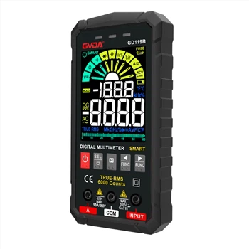 مشتری روسیه 500 عدد با GVDA GD119B نسل پنجم مولتی متر دیجیتال حرفه ای AC DC T...