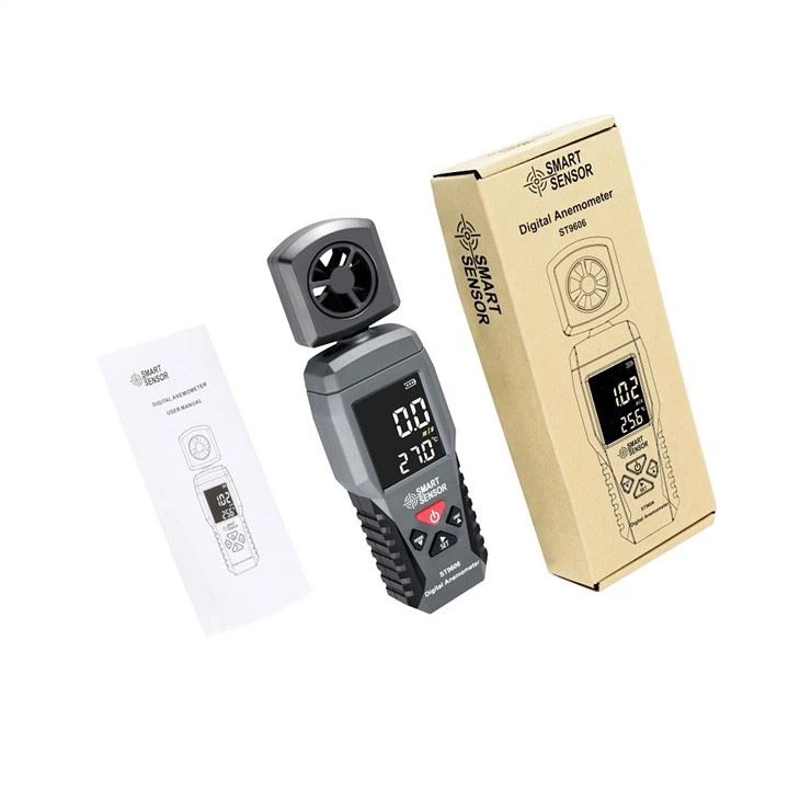 Wind Speed Gauge Temperature Meter