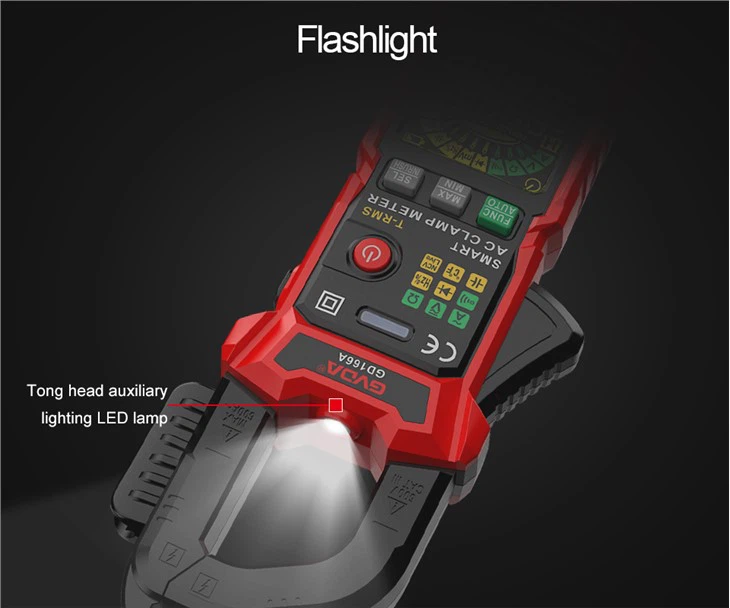 Auto Ranging 600A AC/DC TRMS Clamp Meter