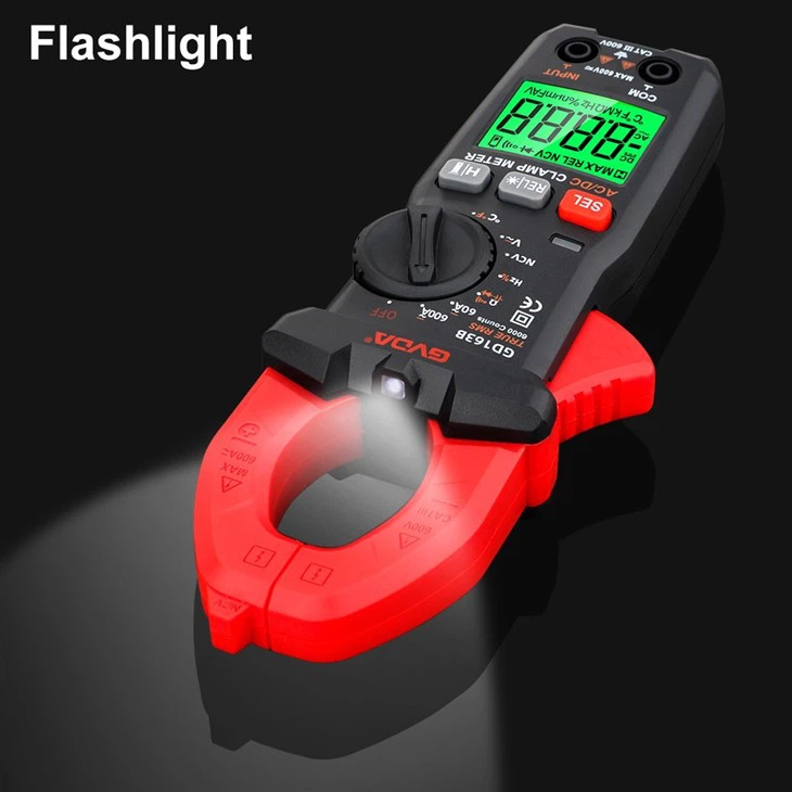 Digital Mini AC DC Clamp Meter