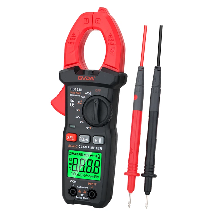 Digital Mini AC DC Clamp Meter